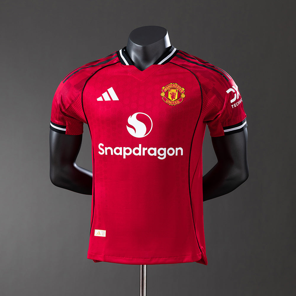 Manchester United 25/26 Home Kit Player Version