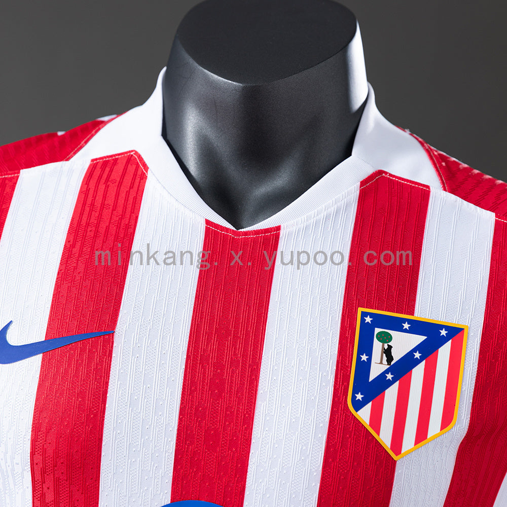 Atletico Madrid Home Kit 25/26 Player Version