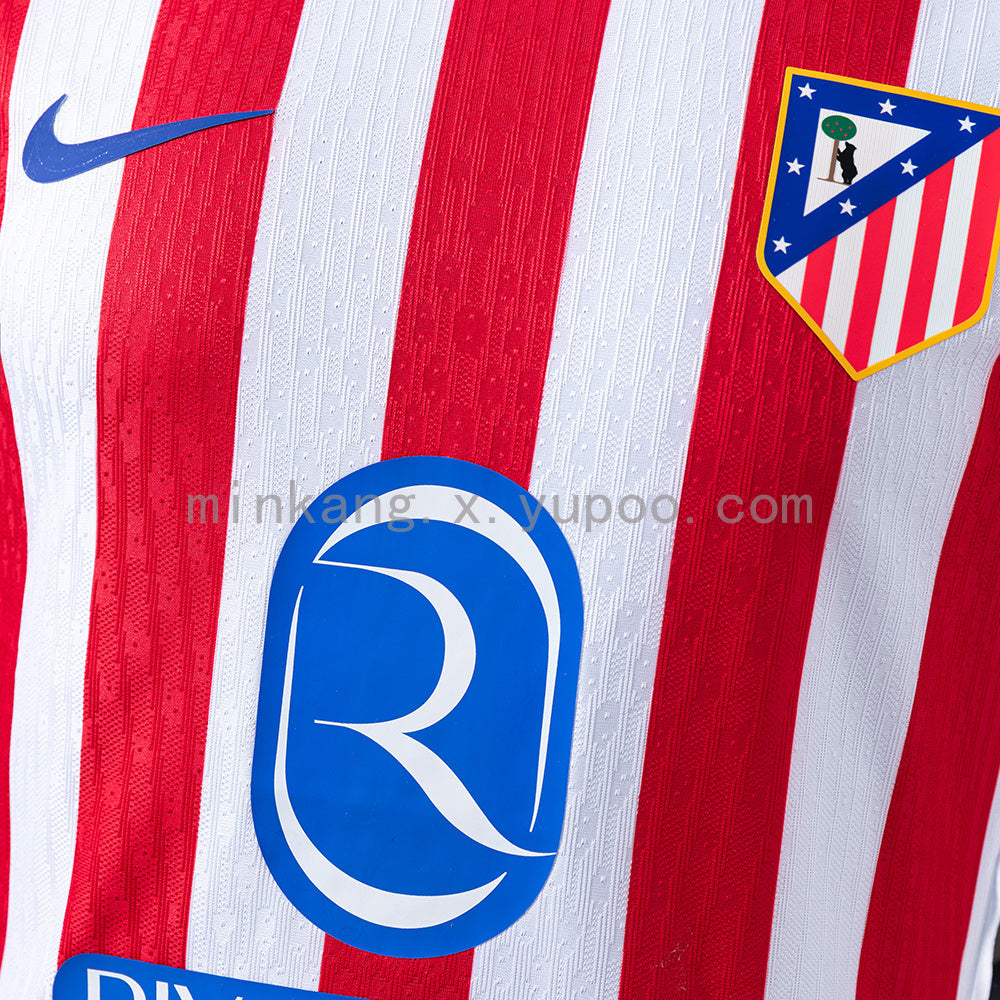Atletico Madrid Home Kit 25/26 Player Version