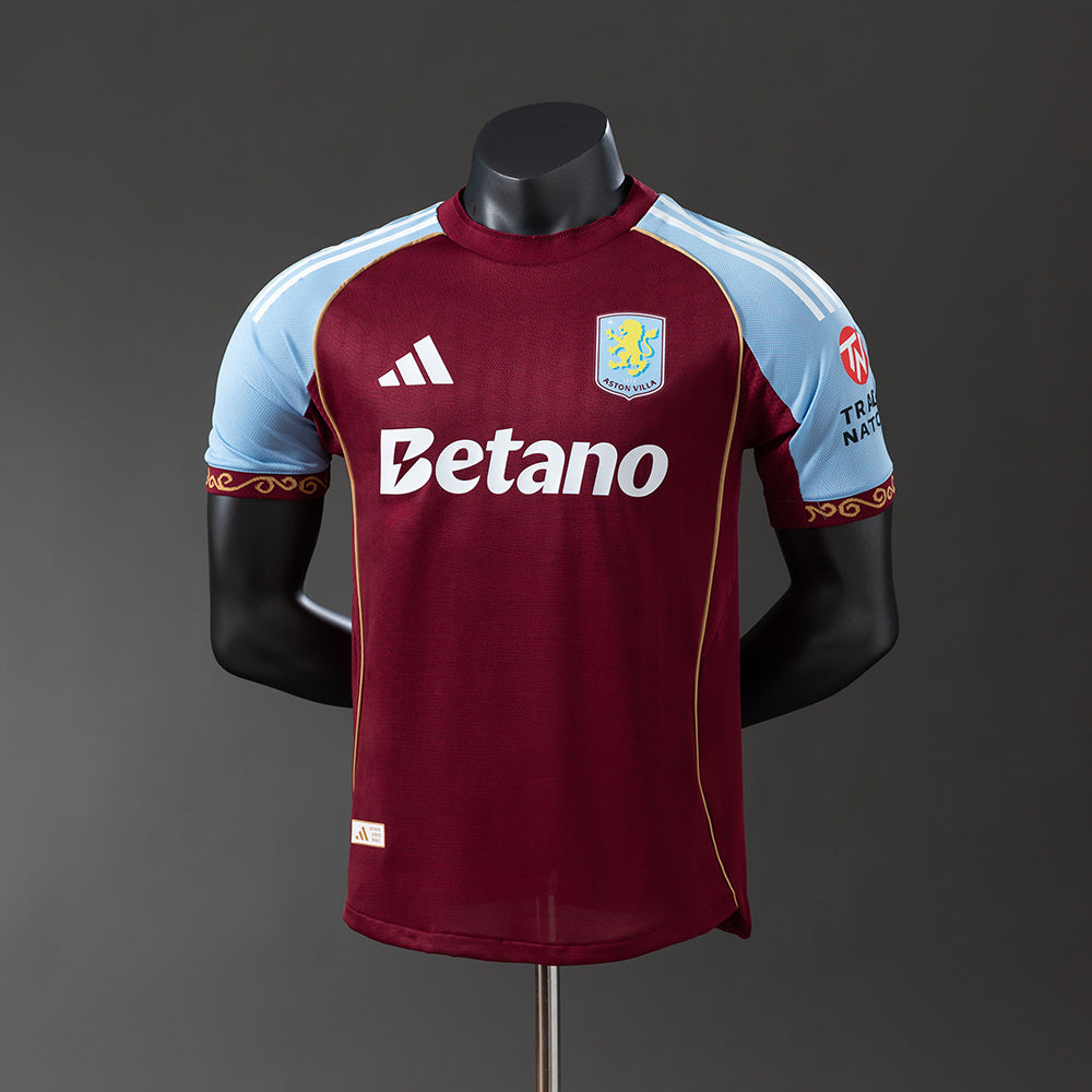 Aston Villa Home Kit 25/26 Player Version