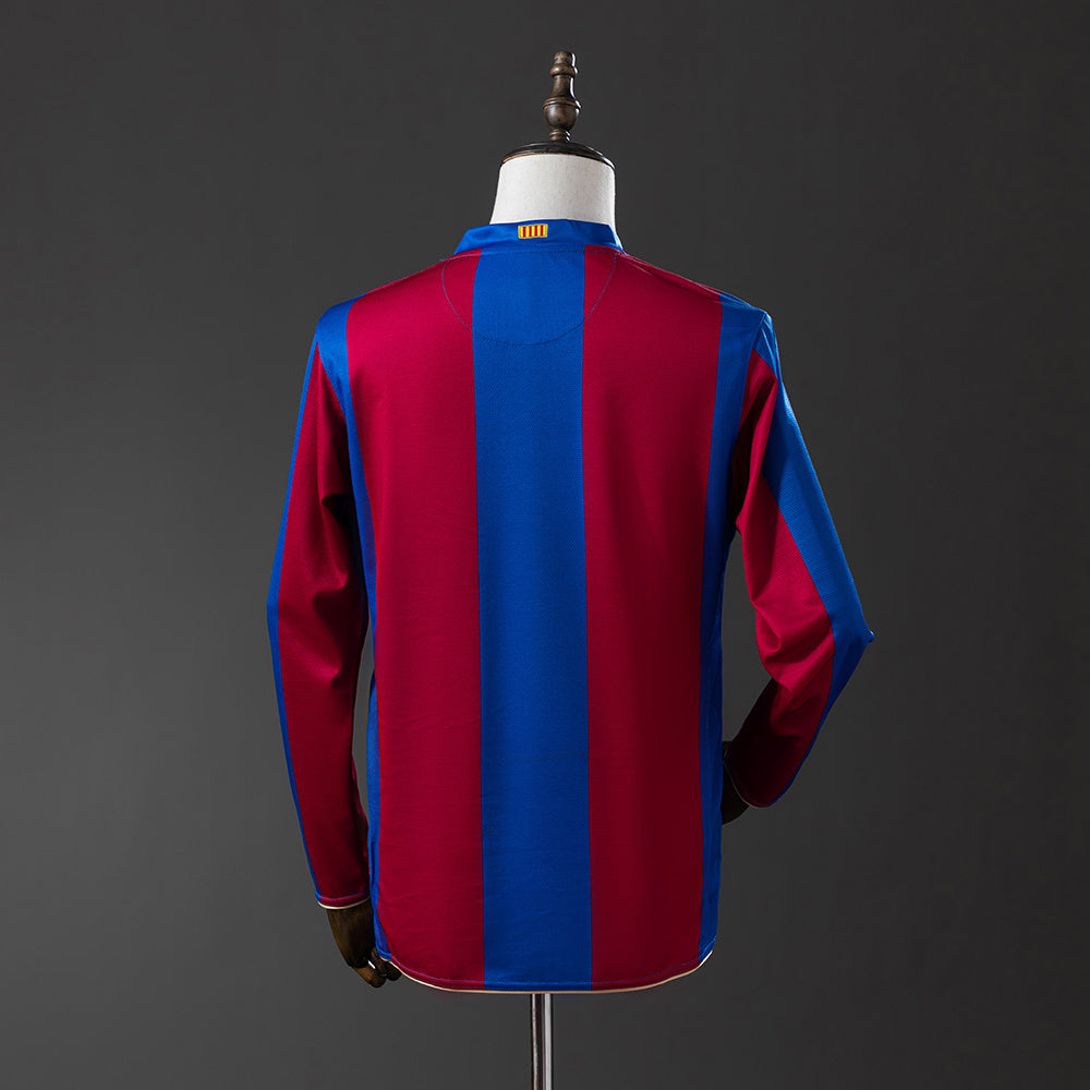 Barcelona Retro 07/08 Long Sleeves Home