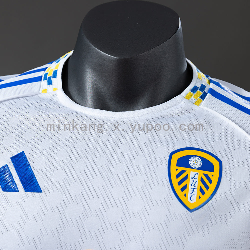 Leeds United Home Kit 25/26 Player Version