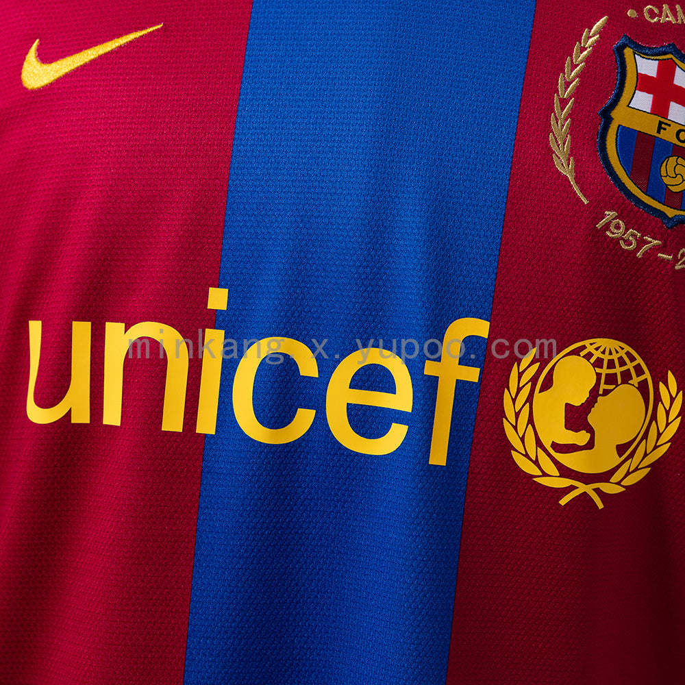 Barcelona Retro 07/08 Long Sleeves Home