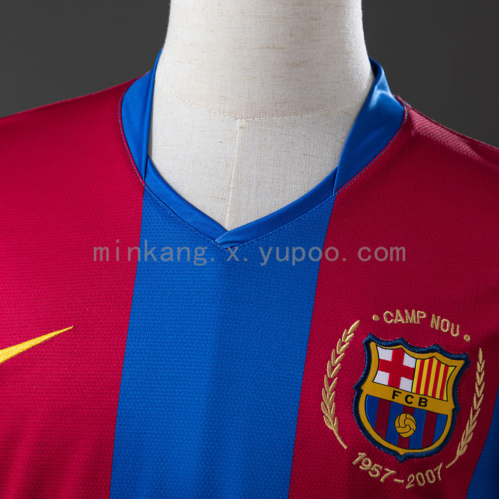 Barcelona Retro 07/08 Long Sleeves Home