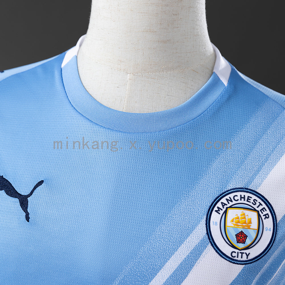 Manchester City Home Kit 25/26 Fan Version Female