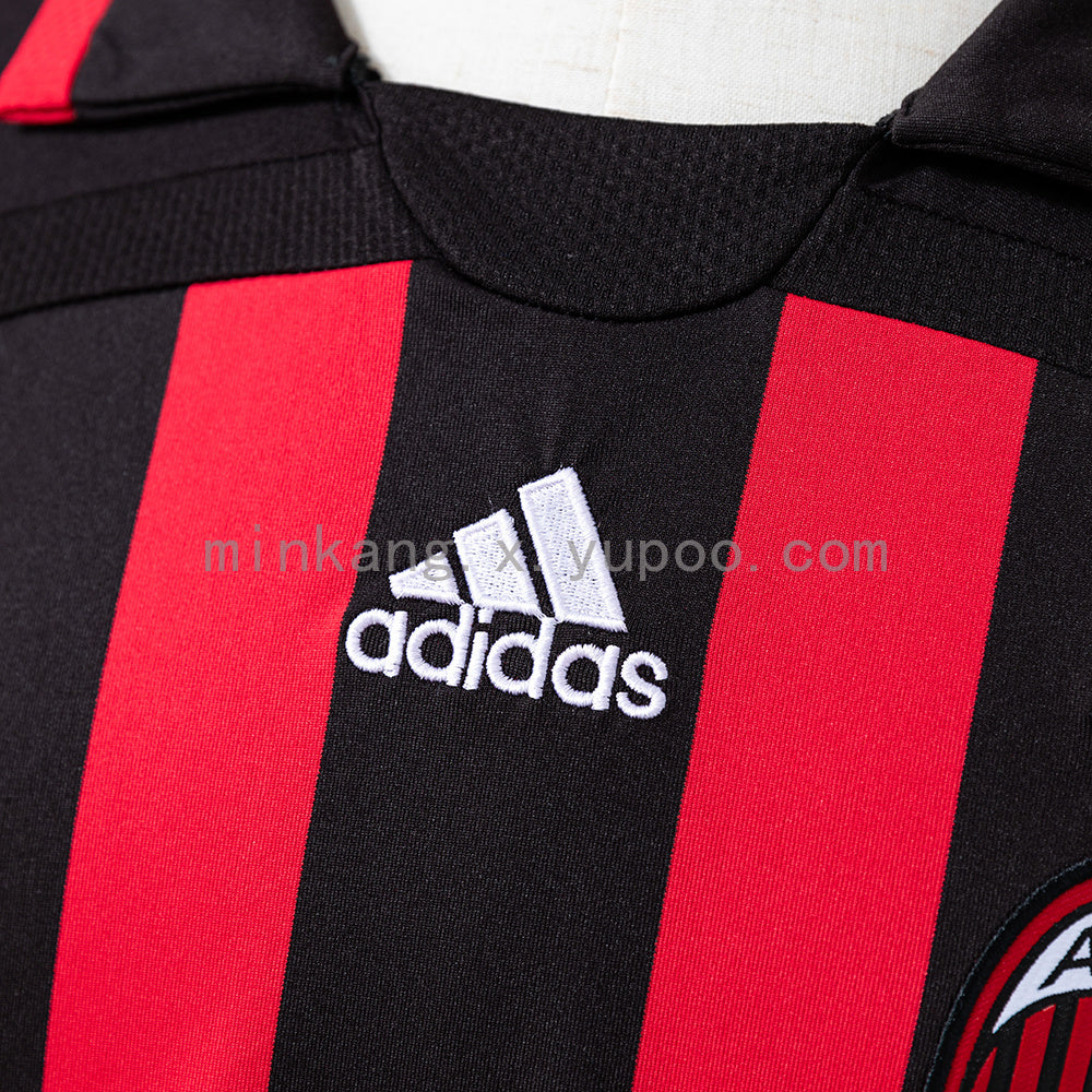AC Milan Home 06/07 Long Sleeve Retro