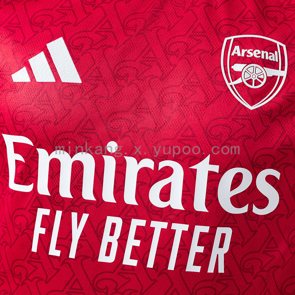 Arsenal Home Kit 25/26 Player Version