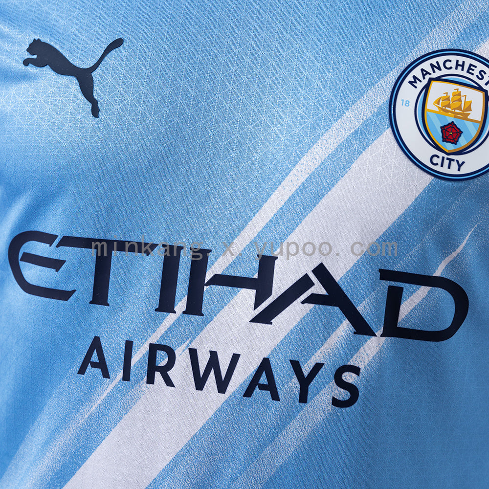 Manchester City Home Kit 25/26 Player Version