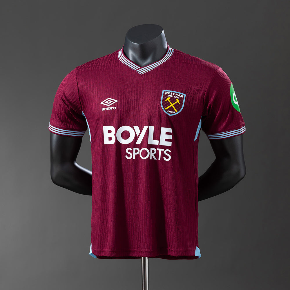 West Ham Home Jersey 25/26 Player Version
