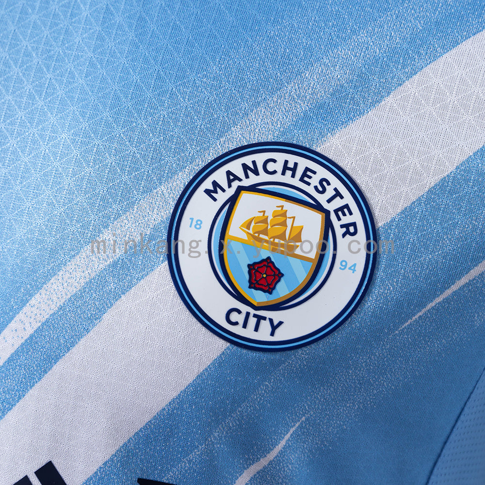 Manchester City Home Kit 25/26 Player Version