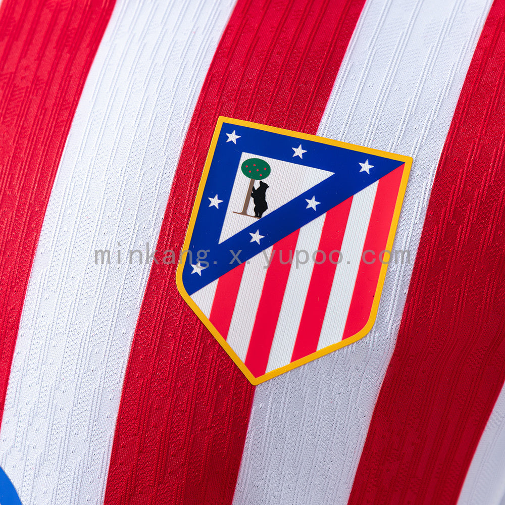 Atletico Madrid Home Kit 25/26 Player Version